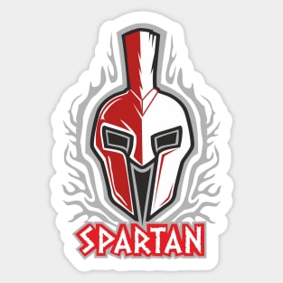 spartan helmet Sticker